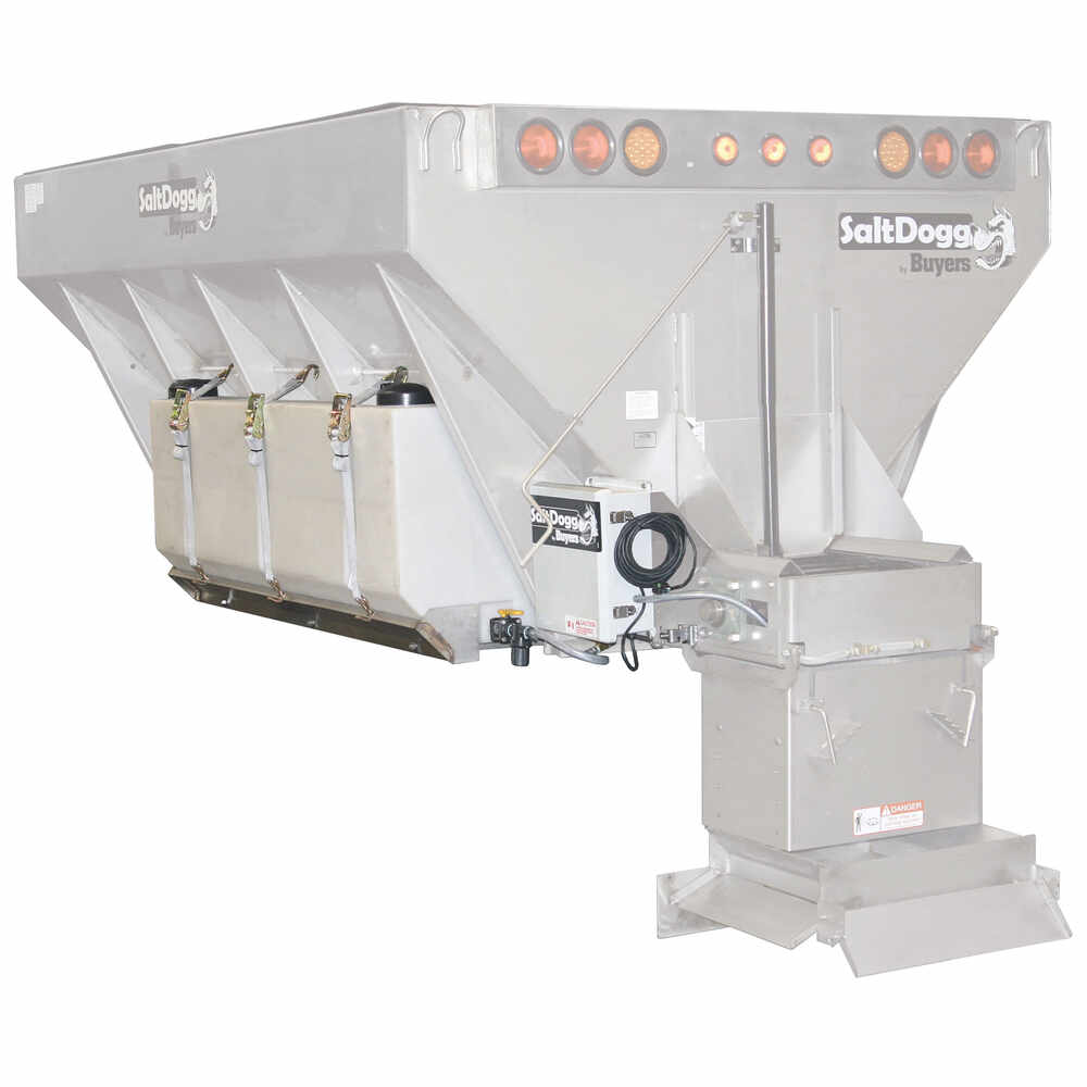 12Volt PreWet Liquid Spray System, Cab Control, Two 105 Gal. Poly