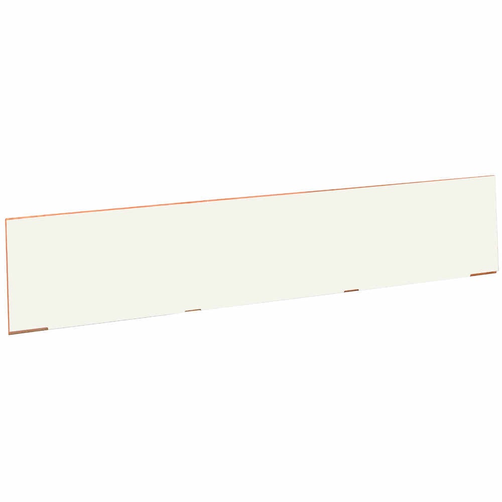15" x 90" Top Wooden Roll Up Door Panel White fits Diamond / Todco & Whiting Roll Up Door