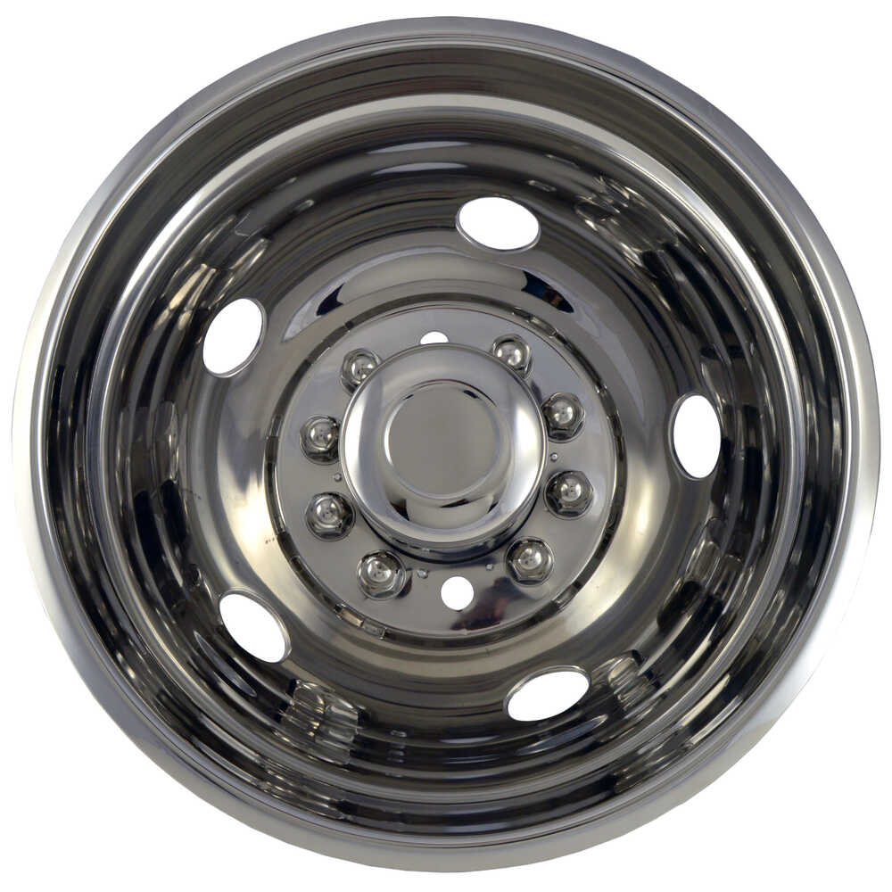 19.5" Stainless Steel Wheel Simulator 5 Lug Front 10 Lug Rear