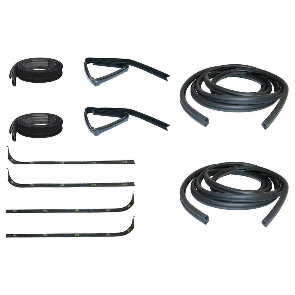 Window Sweeps Channel Door Seal Kit for 67-70 Ford Driver & Passenger