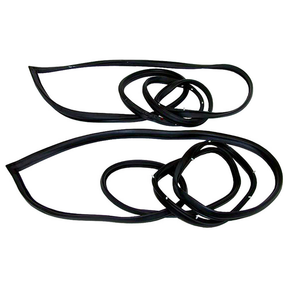 Outer Window Sweep Seals Rubber Weatherstrip Pair Set for LeSabre Electra 98 