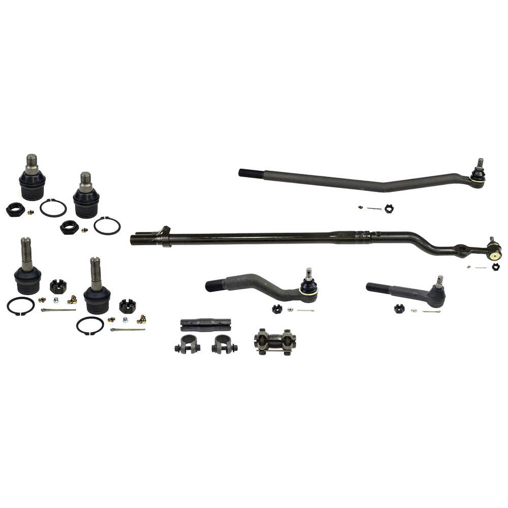 11pc Front End Suspension Kit For 2005-2007 Ford F-250 F-350 Super Duty 4x4 – Ball Joints, Tie Rods, Drag Link