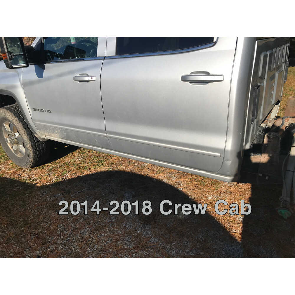 1999-2018 Chevrolet Pickup Silverado Crew Cab Rear Door Inner Rocker - Left Side