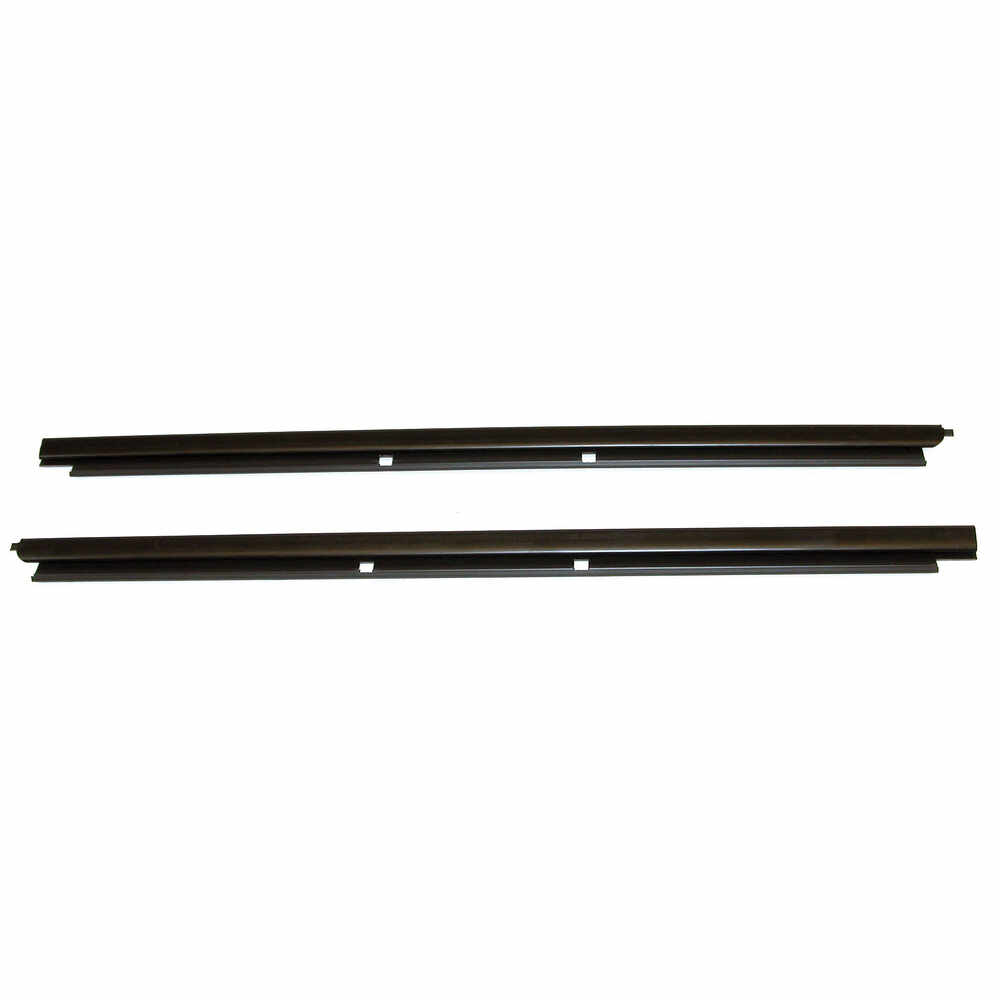 Window Sweep Belt Weatherstrip Front Door Inner LH RH Pair For Cadillac Chevy GM