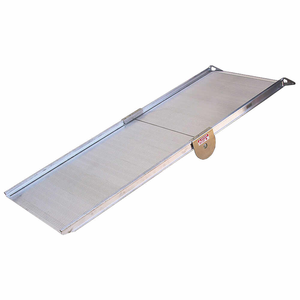 24" x 72" BiFold Portable Aluminum Ramp Mill Supply, Inc.