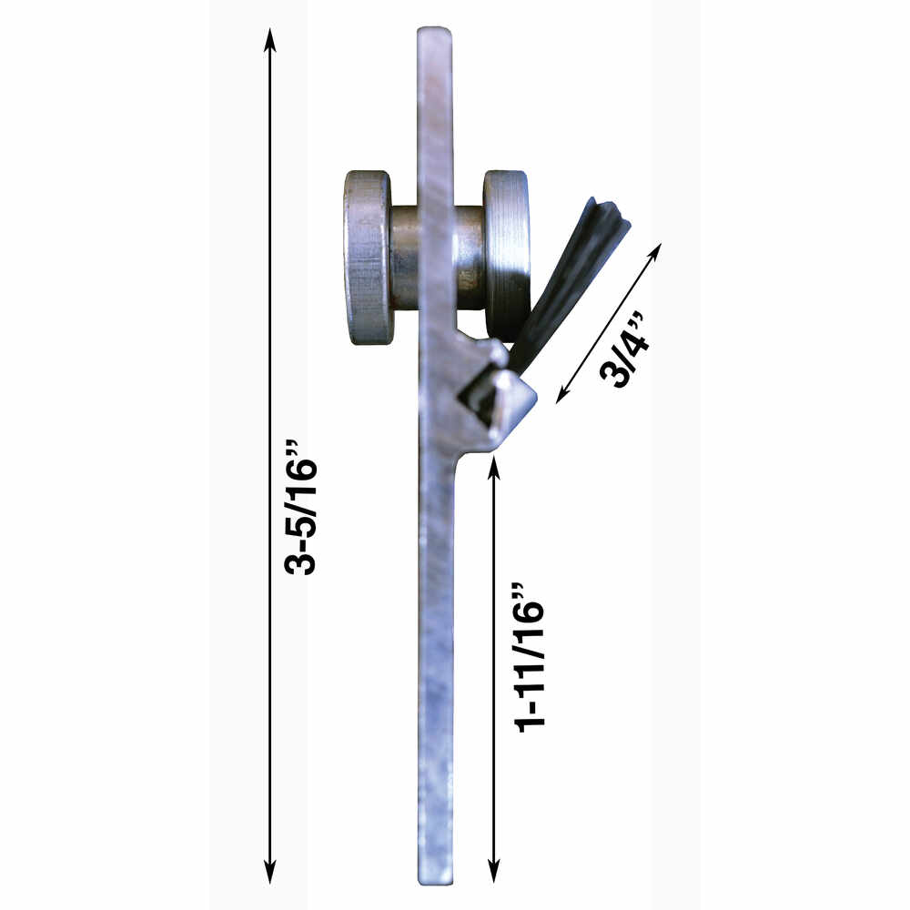 40" Side Door Hanger with Brush Seal Mill Supply, Inc.