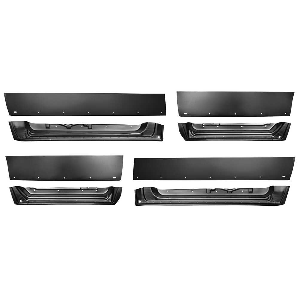 パーツ Mercedes w123 BOSS 76-85 Mercedes W123 Chassis Outer & Inner, Front & Rear Door