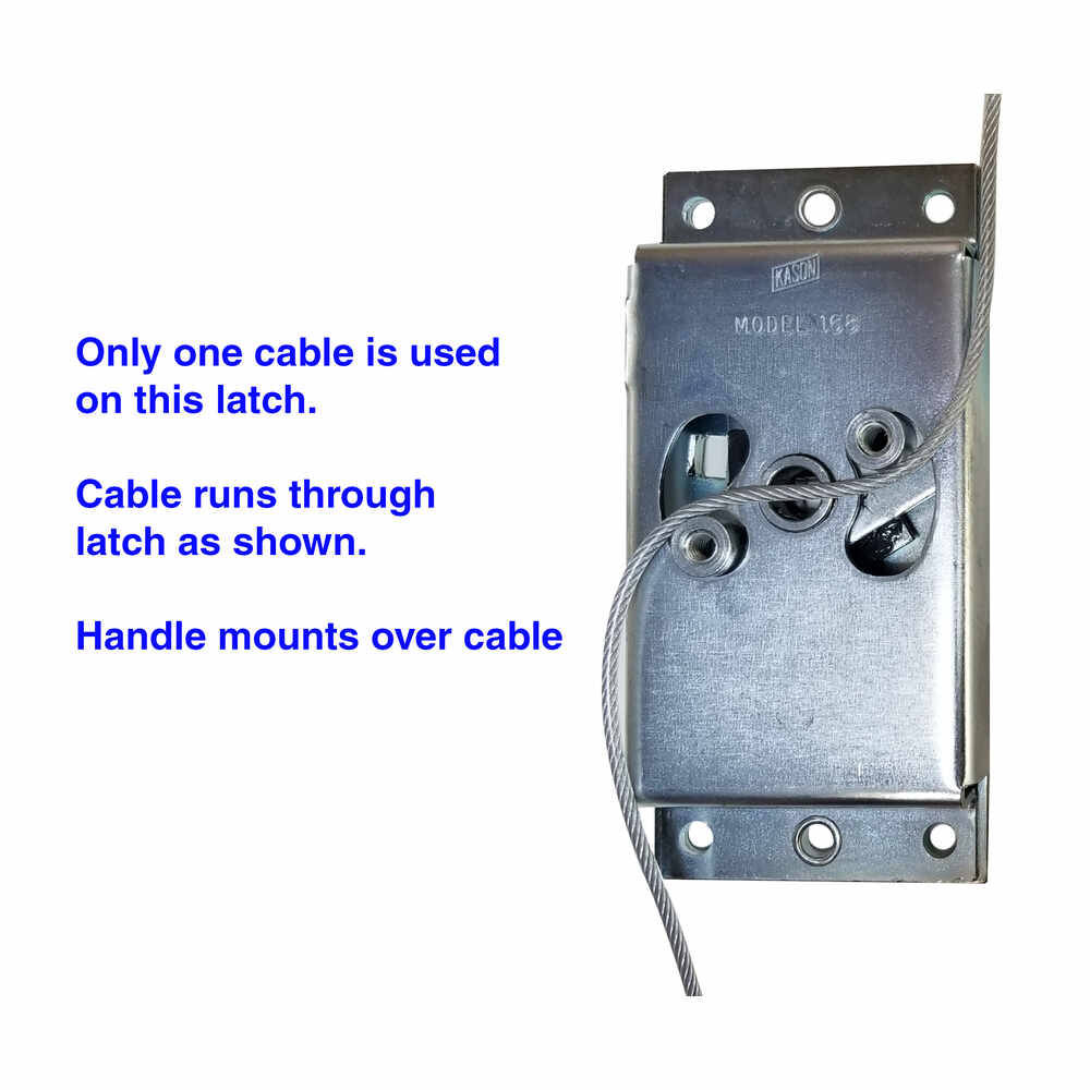 Cable Operated Slam Latch Assembly Mill Supply, Inc.
