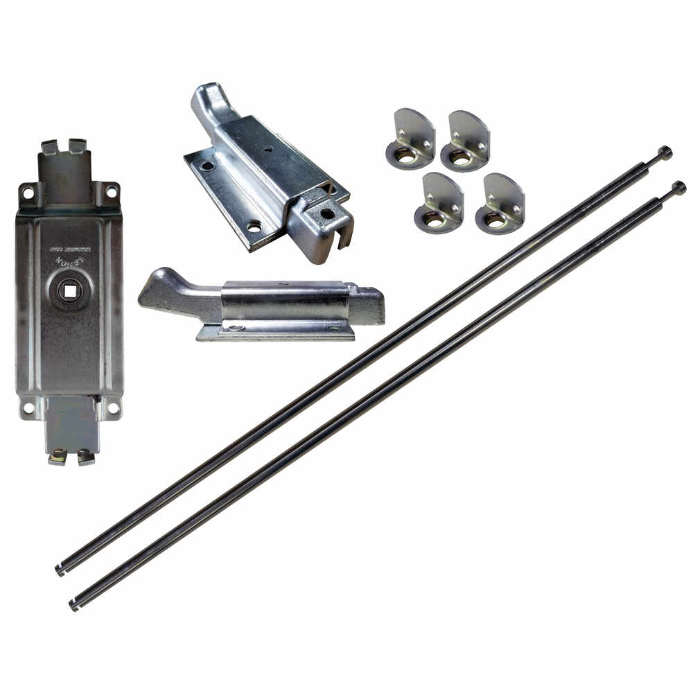 Complete Slam Latch Assembly Spring Loaded. Rods are 273/8" L Mill