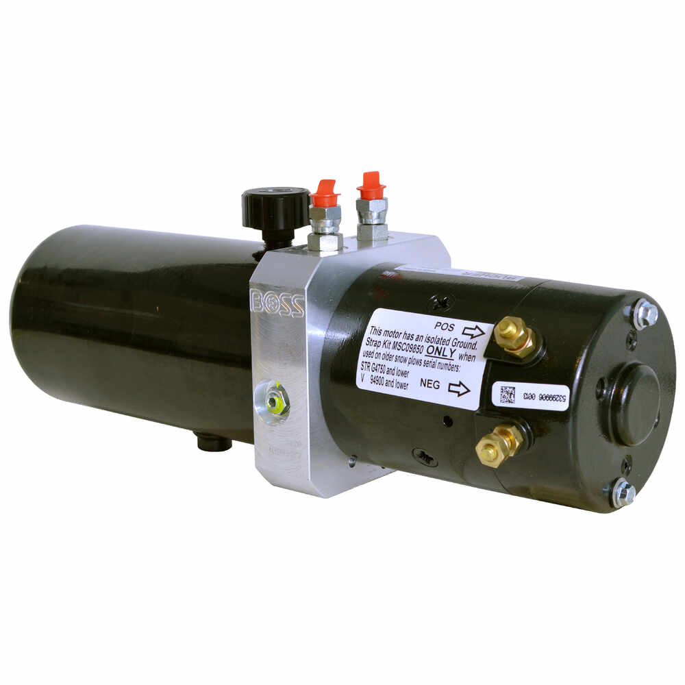 Hydraulic Power Unit with 2 Quart Reservoir Assembly Boss HYD01710