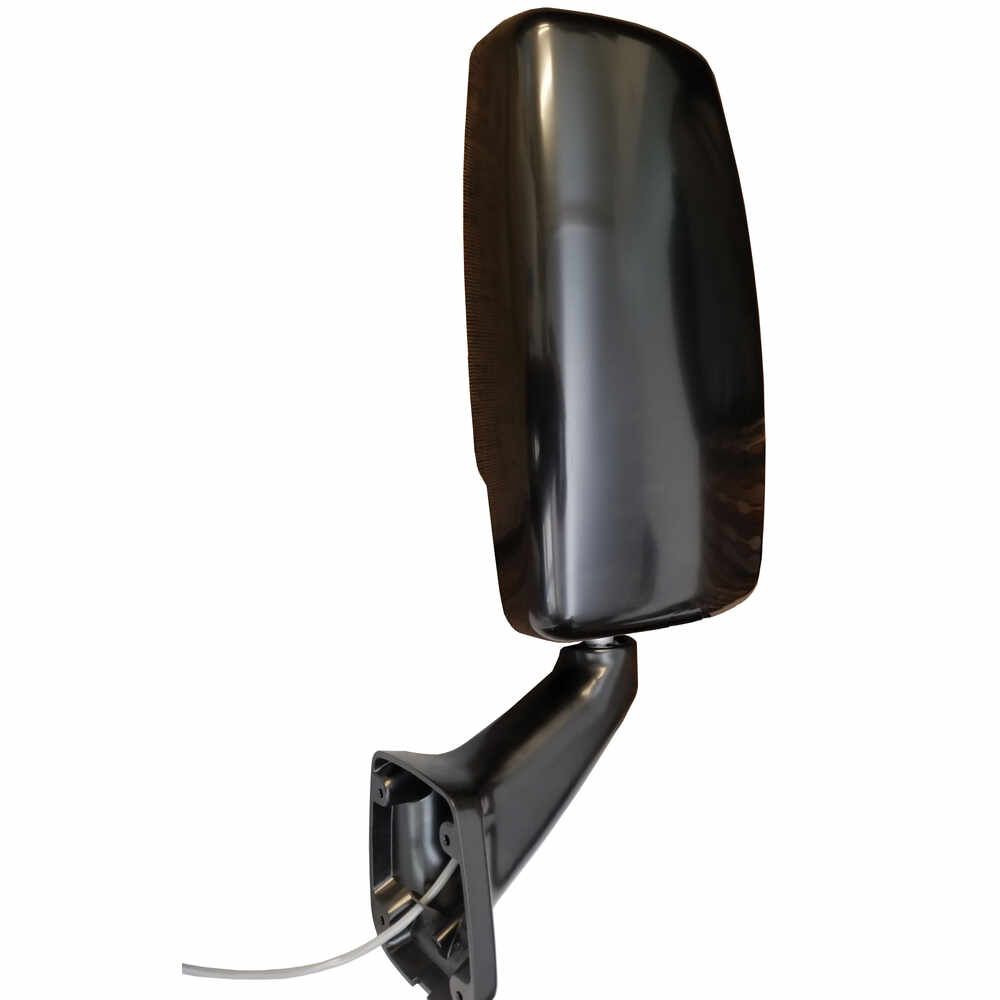 Left Vmax Heated Remote Manual Mirror Assembly with 2025 Base Black