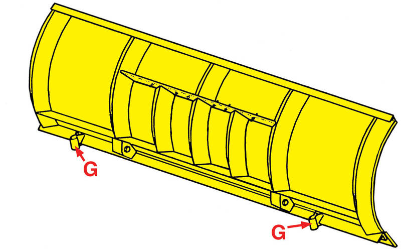 Mold Board Parts for Meyer HM-9 & 10 Snow Plows