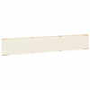 11&quot; x 90&quot; Intermediate Wooden Roll Up Door Panel - White - fits Diamond / Todco &amp; Whiting Roll Up Door