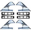 1971-1980 International Scout II Multi Fit Bed Rail and Roof Rack 8 Piece Kit
