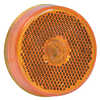 2-1/2&quot; Round Yellow Sealed Marker Light with Reflector Lens