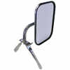 Universal Below Eye Level Mirror Assembly, Stainless Steel