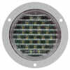 LED Round Clear Back Up Lamp with Gray Flange - 27 LED's - Truck-Lite 44236C