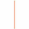 48&quot; Solid Fiberglass Bright Orange Driveway Marker - 1/4&quot; Diameter