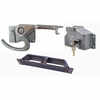 Maximum Security "J" Latch with Lock Box and Catch Plate Box