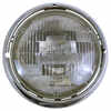 7" Round Headlight with Chrome Door and Metal Housing
