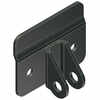 Black cable anchor bracket for rollup doors