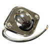Chrome LED License Lamp 2 Wire