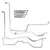 Front Brake Line Kit that fits Workhorse Chassis - 19&quot; Wheels - 