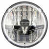 LED 7" Round Vionic Hi/Lo Dual Beam Head Light with DRL (Daytime Running Lights)