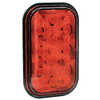 LED Red Rectangular Stop / Tail / Turn Light - 9 Diodes 