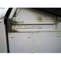 Utilimaster logo on side of the truck