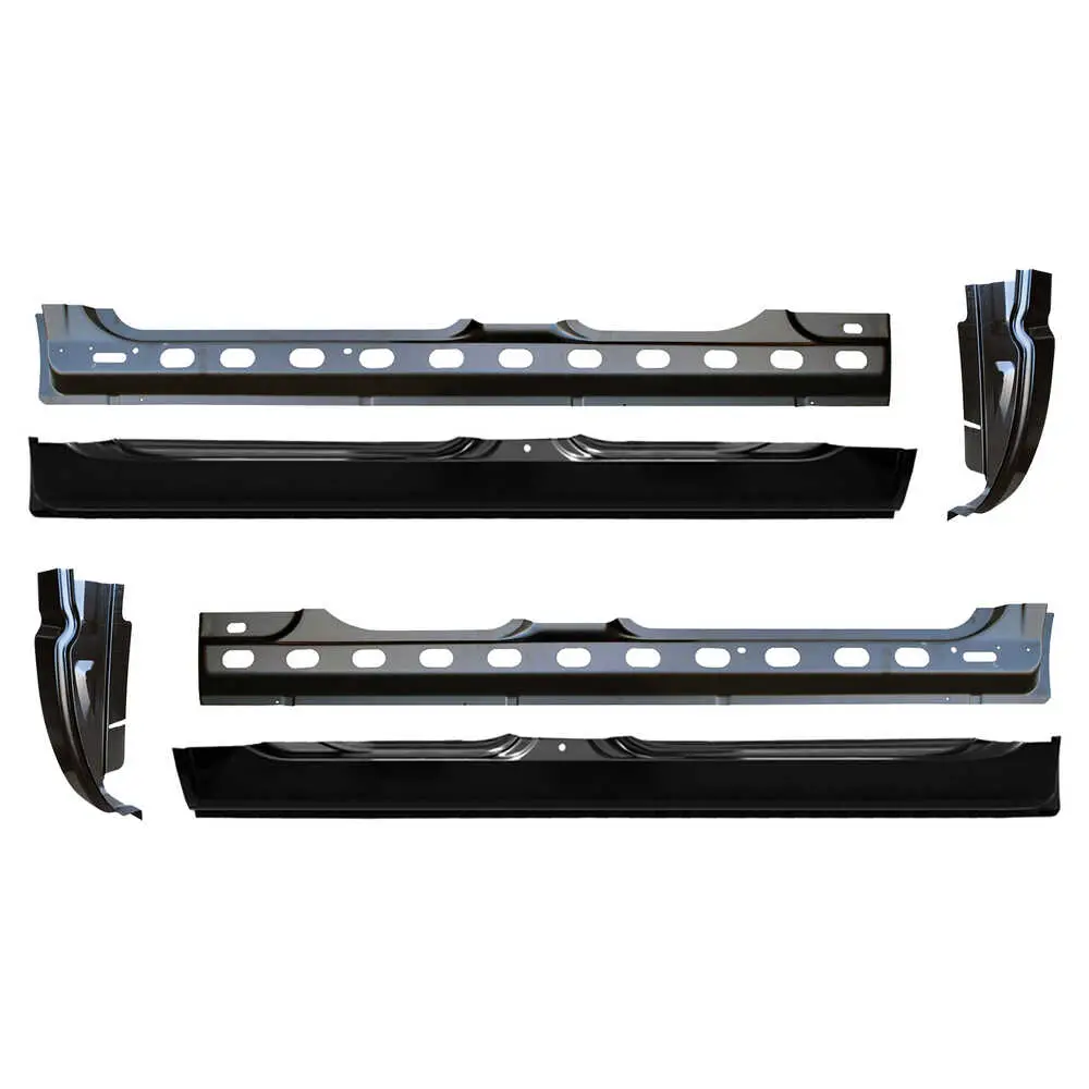 02-08 Dodge Ram 1500 Pickup Truck Quad Cab Inner & Outer Rocker Panel & Cab Corner Kit