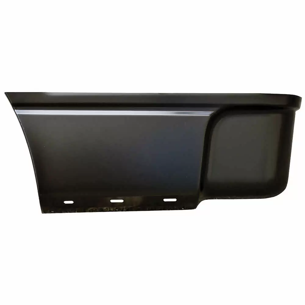 04-08 Ford F150 Pickup Truck Standard/Super/Crew Cab Lower Rear Bed Section without Molding Holes - Left Side