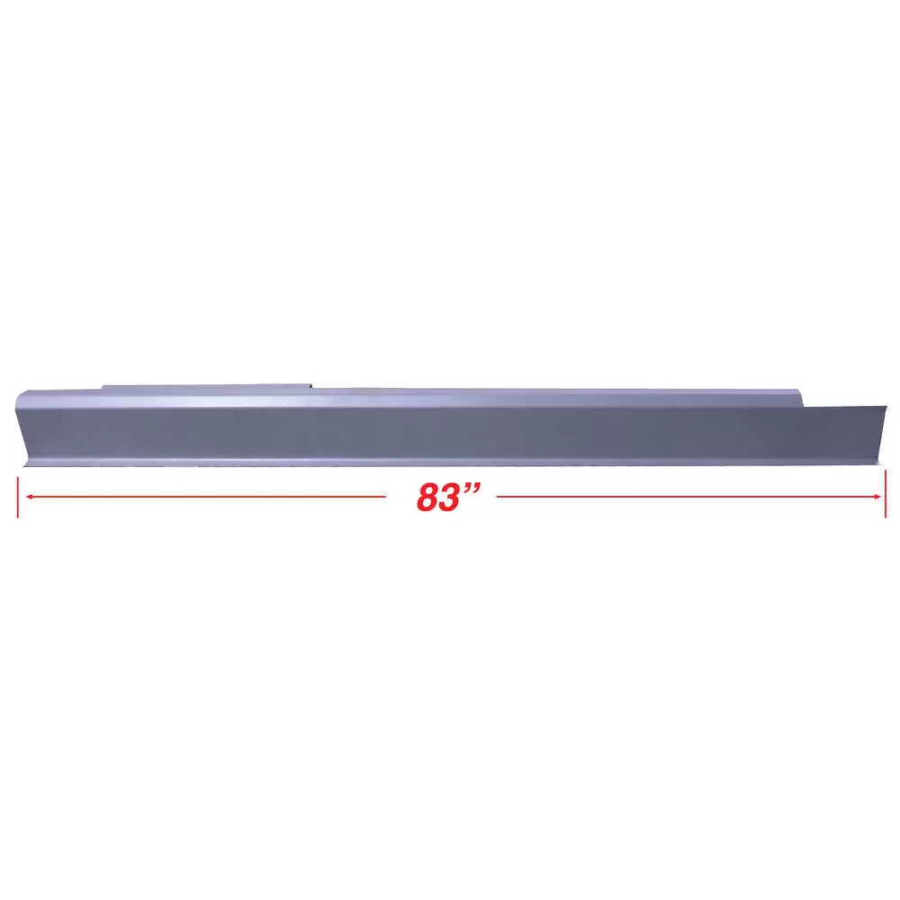 08-16 Chrysler Town And Country Slip-On Rocker Panel, 83"L - Left Side