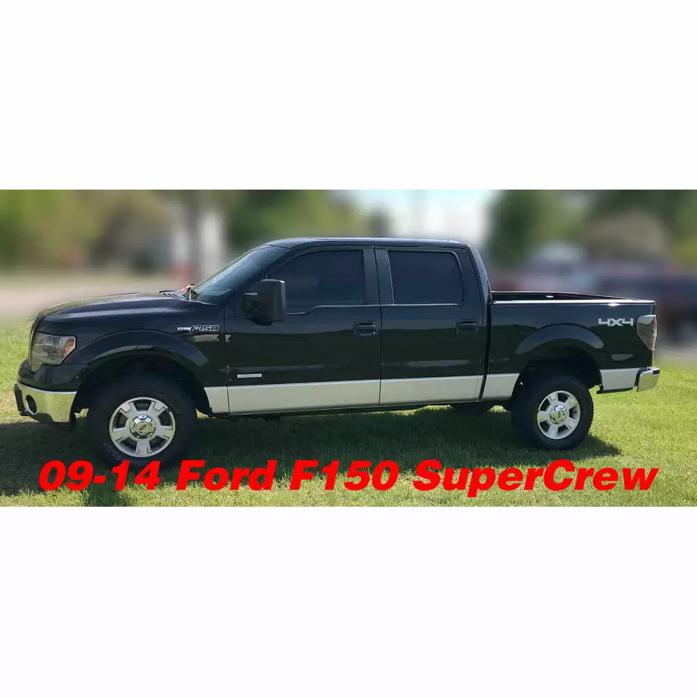 09-14 Ford F150 Pickup Truck Super Crew Cab Corner - Left Side