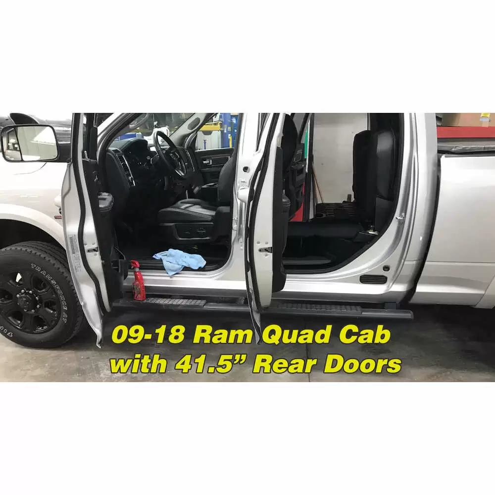 09-18 Dodge Ram 1500 Pickup Truck Crew Cab Rocker Panel with 41.5" rear doors - Left Side