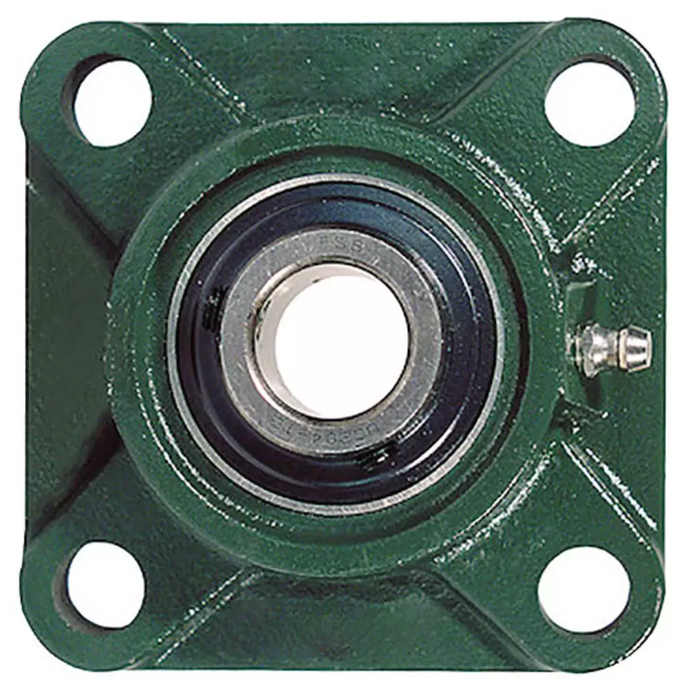 1-1/2" Shaft Diameter Eccentric Locking Collar Style Flange Bearing - 4 Hole - Buyers SaltDogg