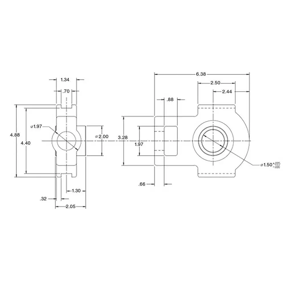 1-1/2" Take-up Idler Bearing - Buyers SaltDogg