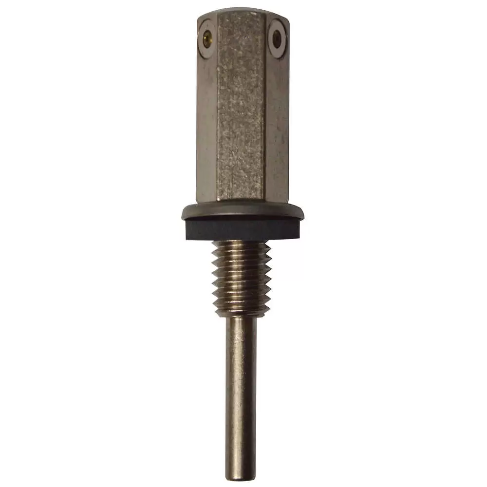 1-1/8" Tall Straight Nozzle Has 2 spray Jets