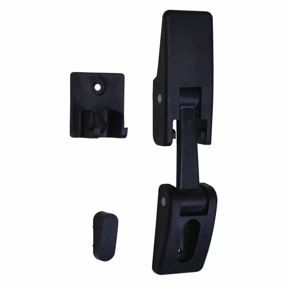 Toddmomy 12 Pcs Hasp Lock Rubber Latch Freezer Latch to Keep Door Closed  Shock-proof T-handle Draw Latches Rubber T-handle Draw Latches Freezer Door