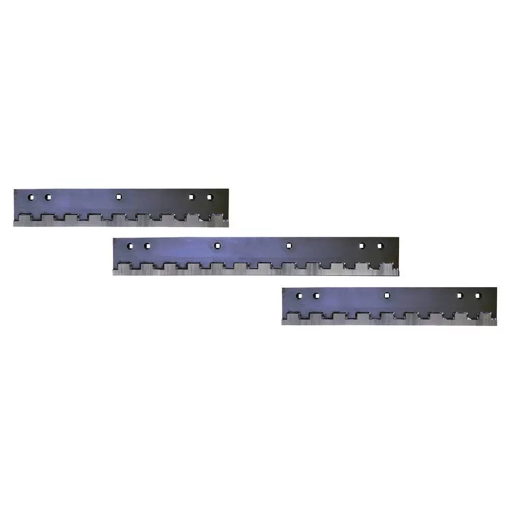 10' Sabre Heavy-Duty Carbide Highway Punch Cutting Edge Blade Kit - Fits Boss 10' HD+ Straight Blades
