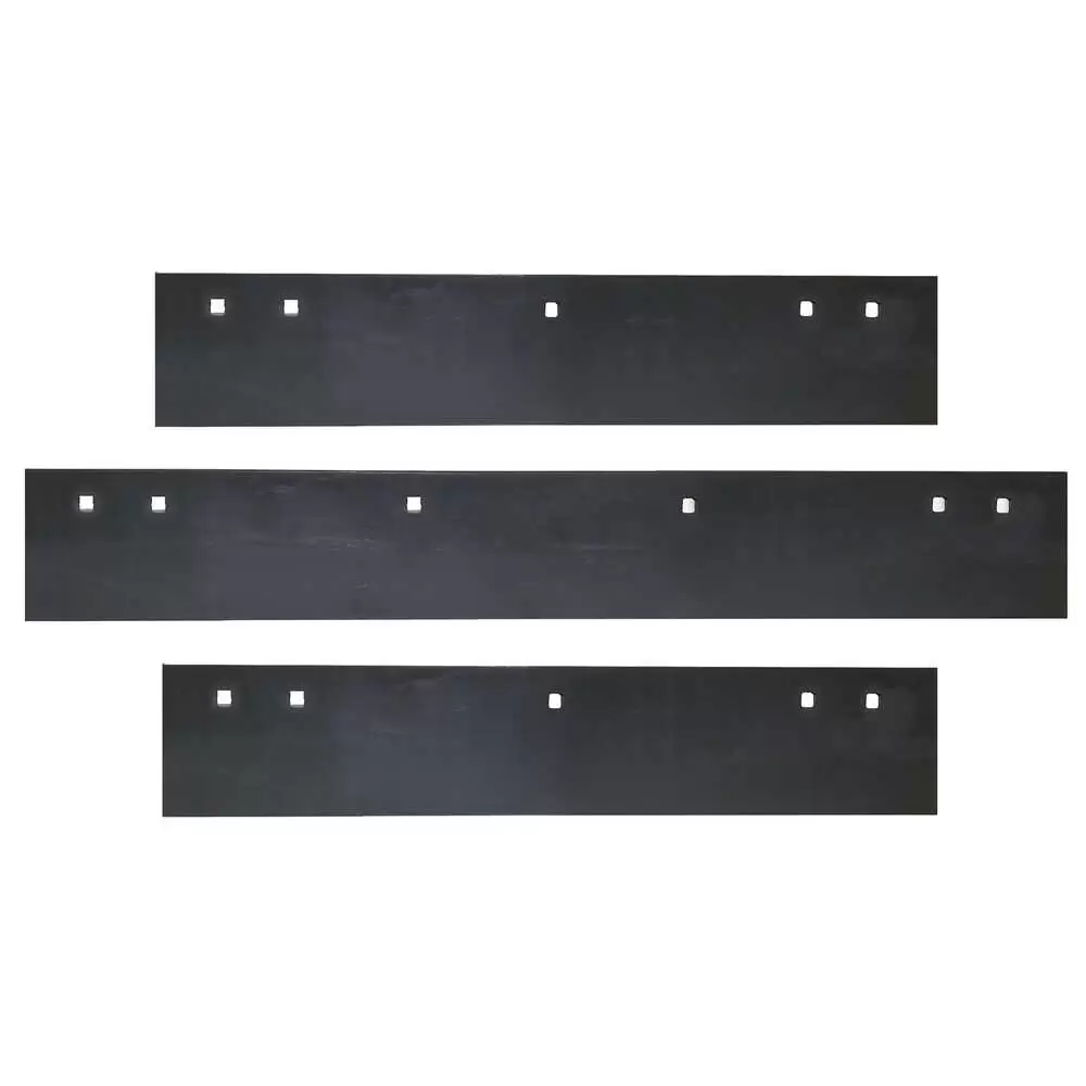 10' x 6" x 3/4" Steel Highway Punch Cutting Edge Blade 3 pc Kit