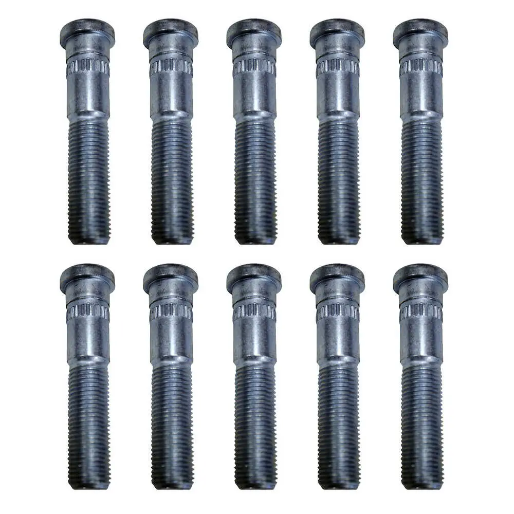 10PC Lug Bolt Set Left Hand Thread - Fits Ford E-350