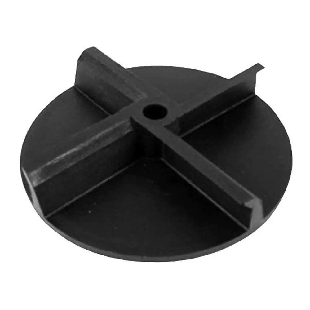 11-1/2" Universal CW Poly Spinner Disk - Fits 1" Shaft - Cross Drilled - Replaces Air Flo 14004