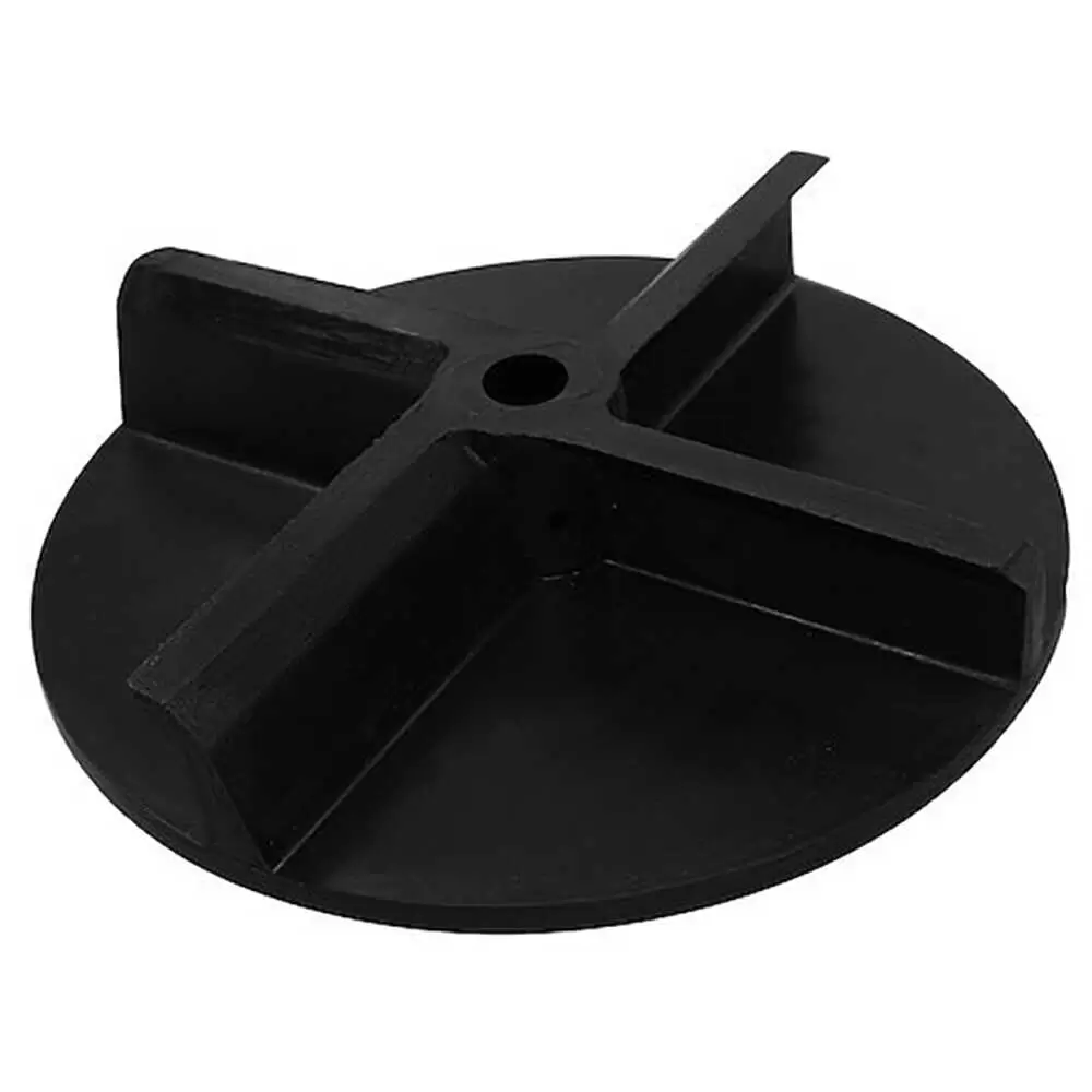 11-1/2" Universal CW Poly Spinner Disk - Fits 1" Shaft - Cross Drilled - Replaces Air Flo 14004