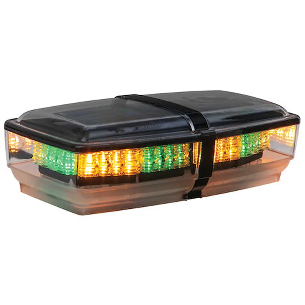 11" Amber & Green LED Mini Lightbar