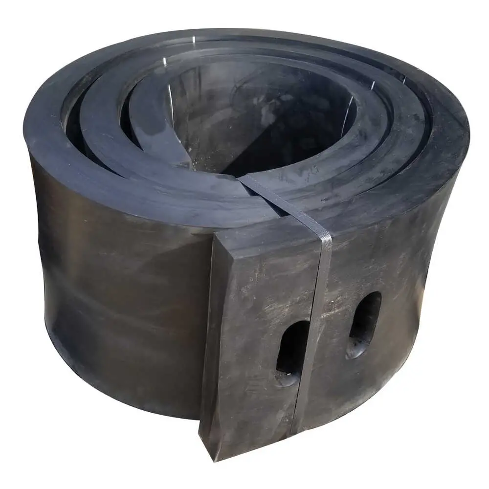 11' x 10" x 2" Highway Punch Rubber Cutting Edge Blade