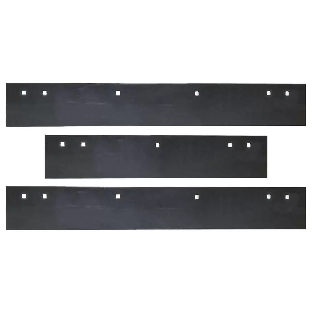 11' x 6" x 3/4" Steel Highway Punch Cutting Edge Blade 3 pc Kit