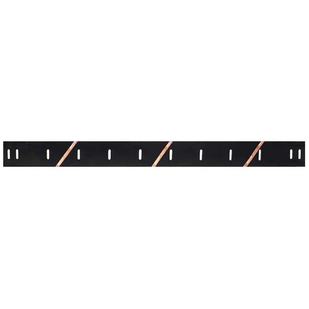 11' x 8" x 1-1/2" WinterFlex Rubber Cutting Edge highway punch Blade