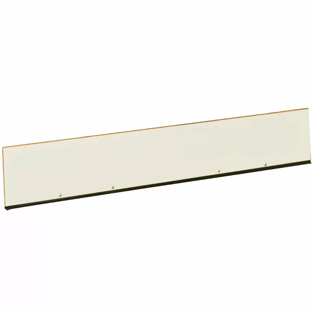 11" X 90" Bottom Wooden Roll Up Door Panel - White - fits Diamond / Todco & Whiting Roll Up Door