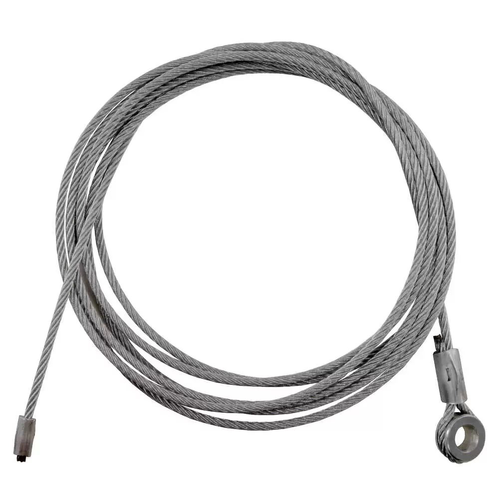 110" Stainless Steel Outside Roll Up Door Cable - 5/16" Eyelet - fits Todco & Whiting Roll Up Door